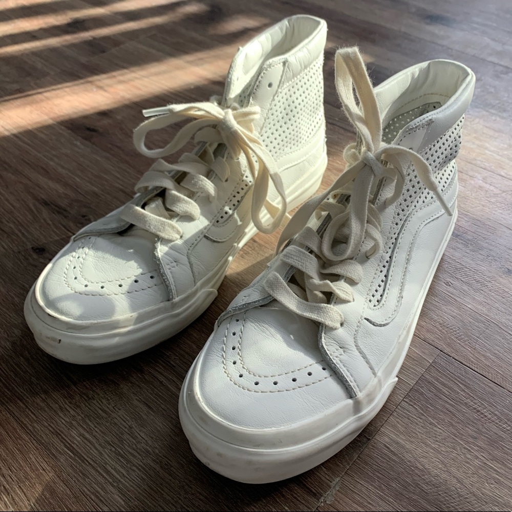 Limited Edition White Vans